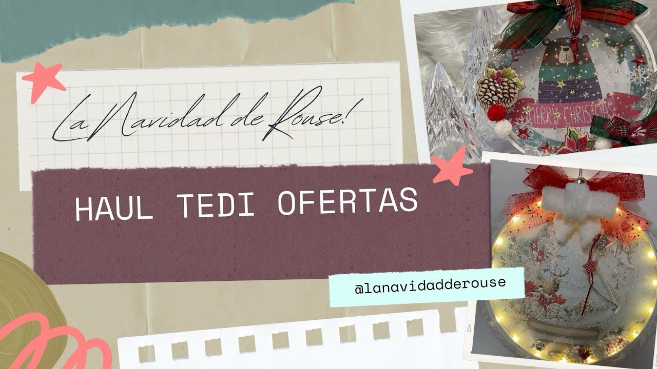 HAUL TEDI#Cajones oferta# manualidades #lanavidadderouse