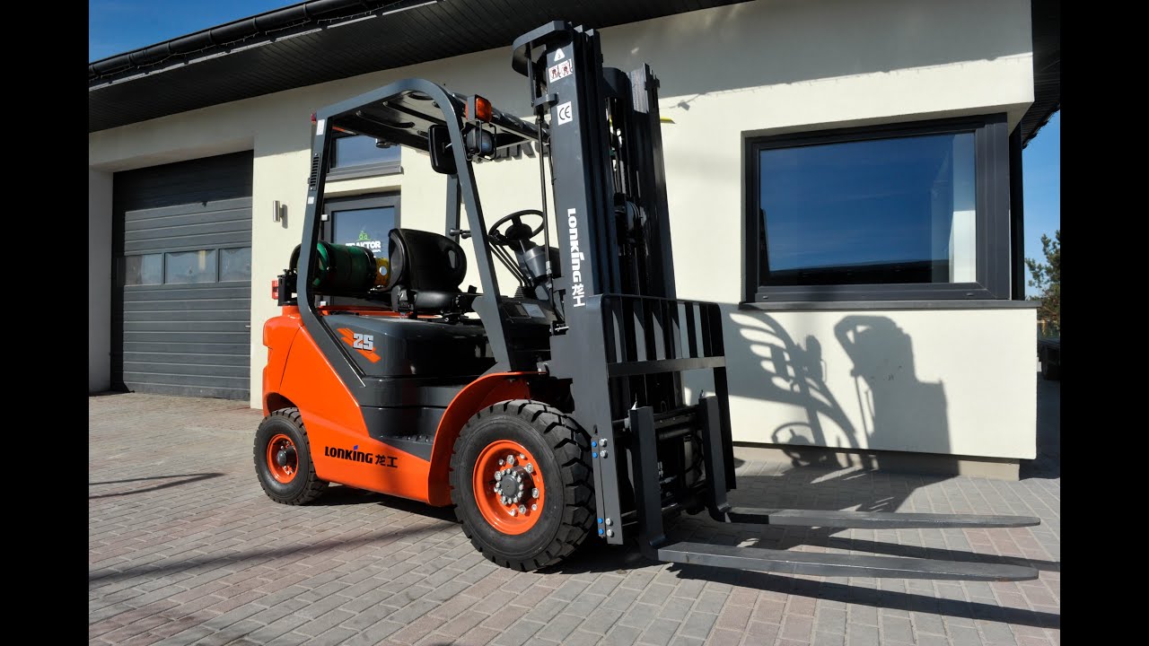 Wózek widłowy LONKING LG25 GLT pod 4,5 m silnik Nissan K21