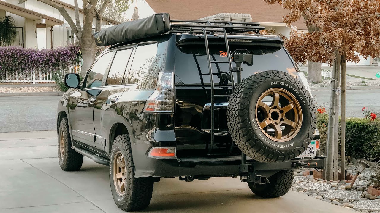 Gobi Stealth Roof Rack Install on 2015 Lexus GX460