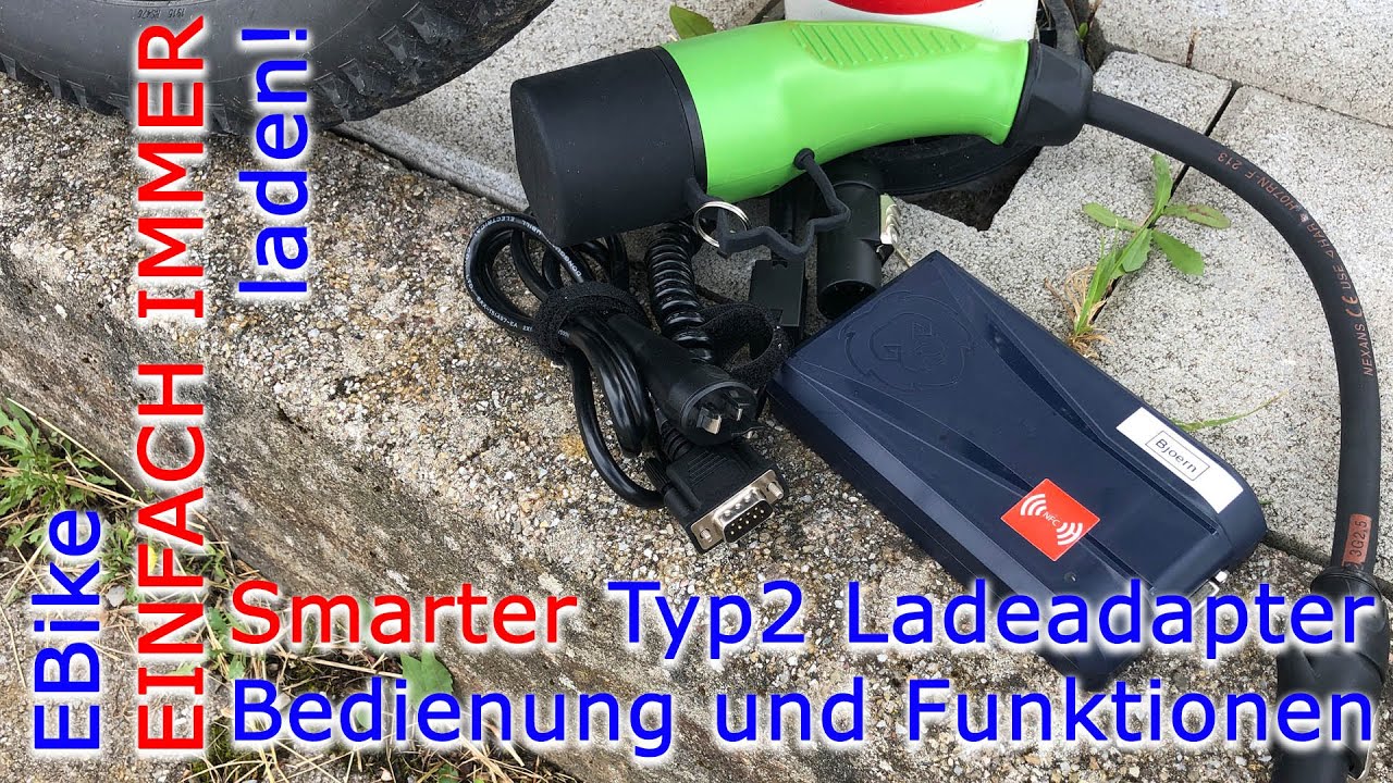 Wie funktioniert ein smarter Typ2 Adapter zum laden...