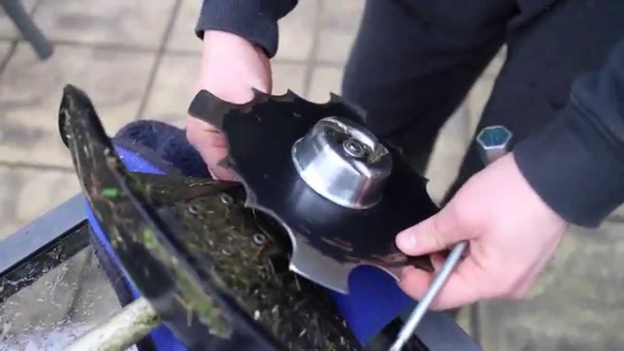 Honda UMK425U Brush Cutter Blade Installation How To Install Cutting Blade On Honda Brushcutter