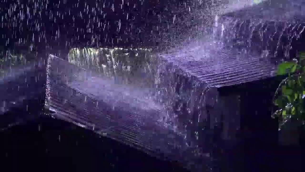No Ads Rain Sounds for Sleeping – Intense Rain On the Tin Roof to Calm Overthinking & Sleep Fast