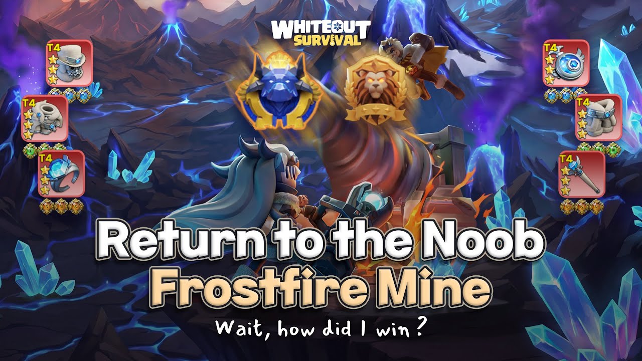 Noob Again ? My Frostfire Mine Gameplay #whiteoutsurvival