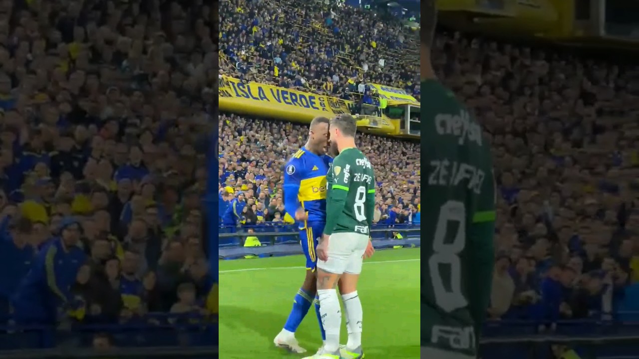 Advincula vs Ze Rafael FUERON FUEGO en Boca vs Palmeiras