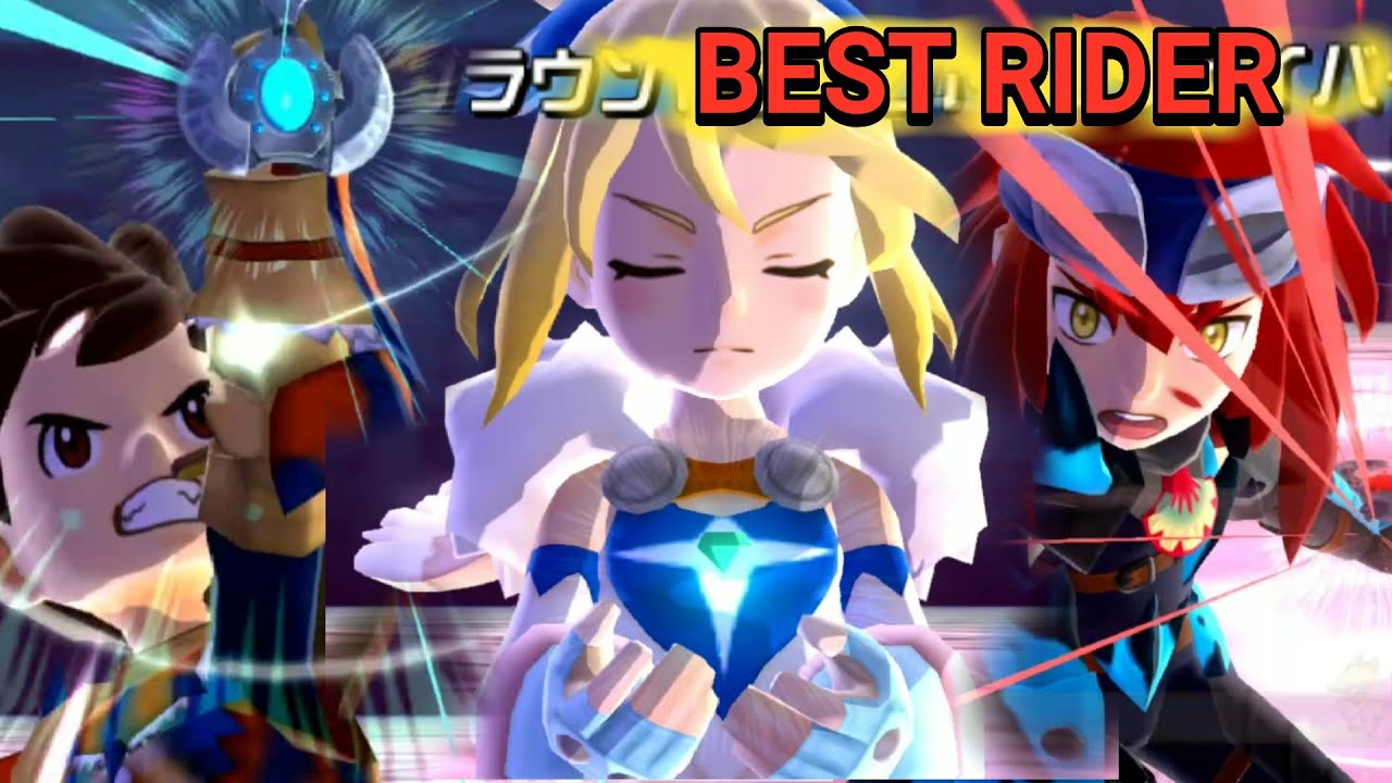 TOWER OF ILLUSION 10 BEST RIDER!! MONSTER HUNTER STORIES ANDROID GAMEPLAY