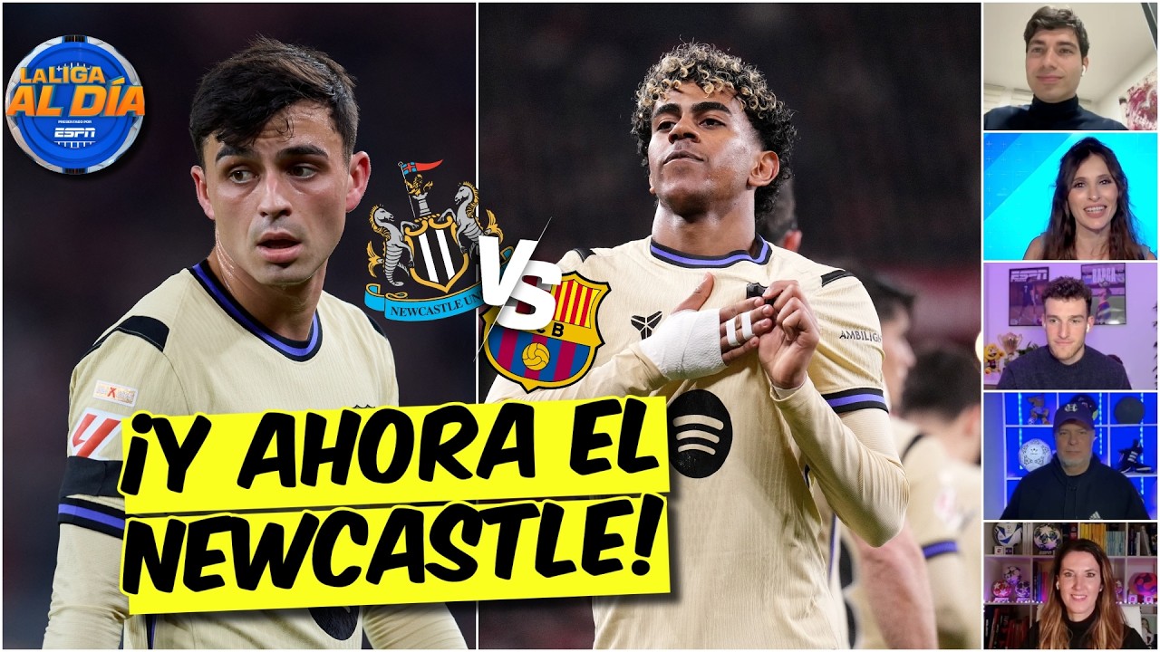 BARCELONA con LAMINE YAMAL y PEDRI puede superar al Newcastle en Champions | La Liga al Día