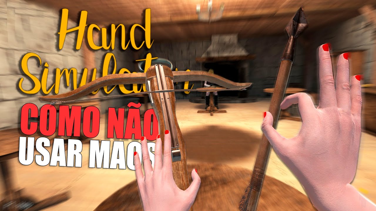 Como não usar suas mãos no Hand Simulator