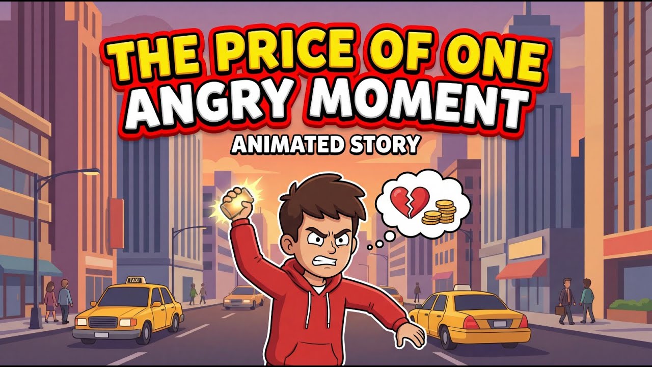 One Angry Moment Can Destroy Your Life | Emotional Control Story| English Story |Motivational Story