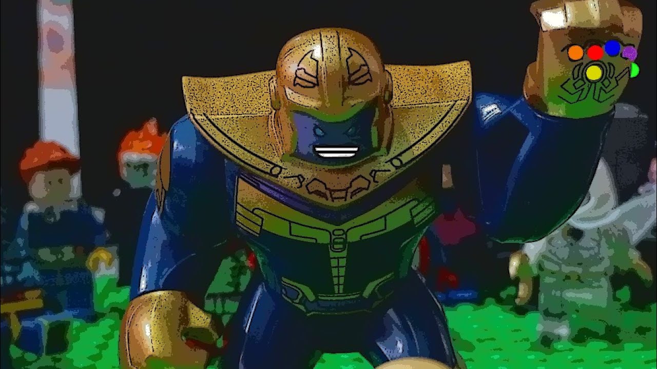 🔴Lego vingadores ameaça de Thanos (lego vingadores)#lego #vingadores #thanos #spiderman 