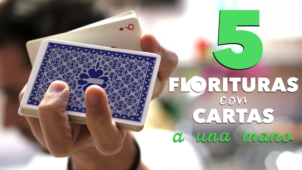 Aprende Cardistry con 5 Florituras de Cartas a Una Mano (Tutorial)