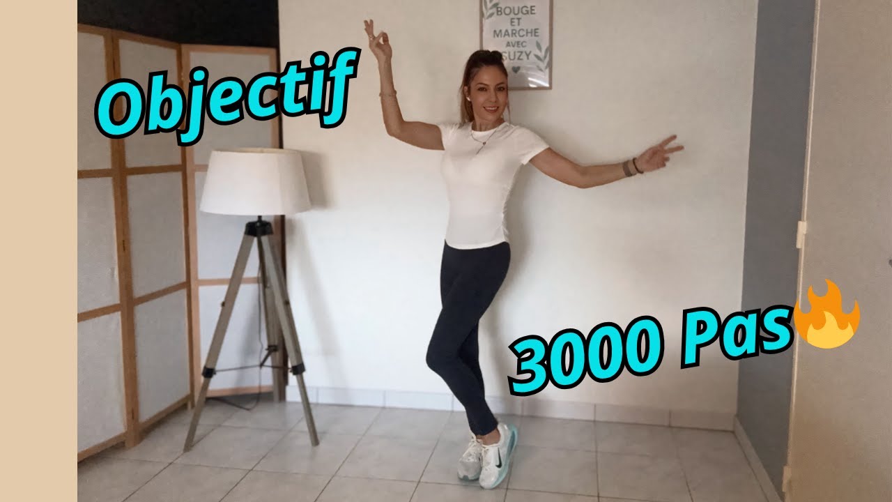 Objectif 3000 pas • 28 min | Marche Fitness à la maison 👟💪