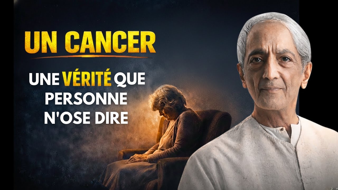 J'ai un cancer  Que dois je faire  Ce que Krishnamurti nous laisse voir