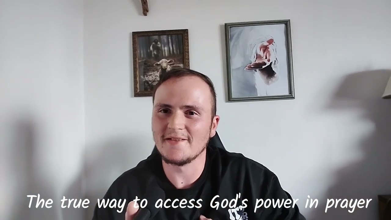 Consider this approach to access God's power in prayer 🙏
