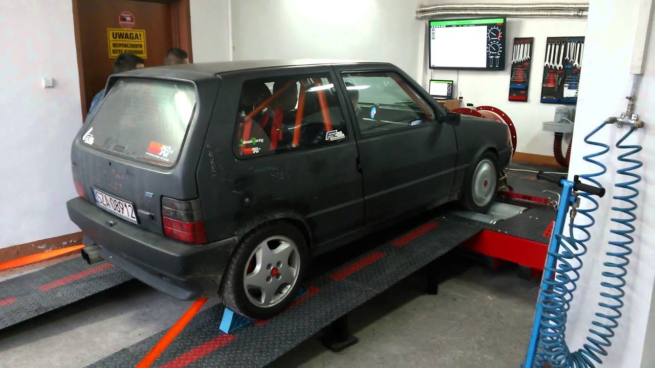 Dyno Fiat Uno Turbo MK1 256 PS 311Nm Italian Pocket Rocket PL