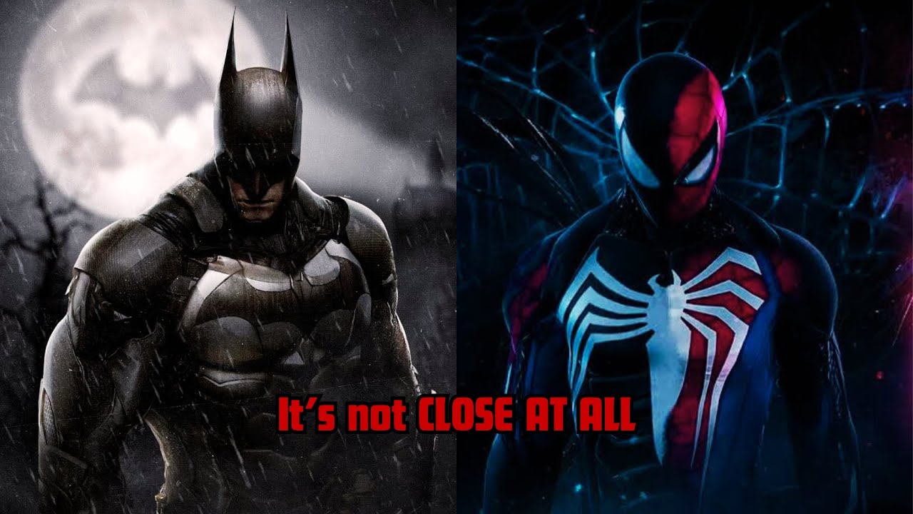 Arkham Batman Vs Insomniac Spider-Man IS Embarrassing
