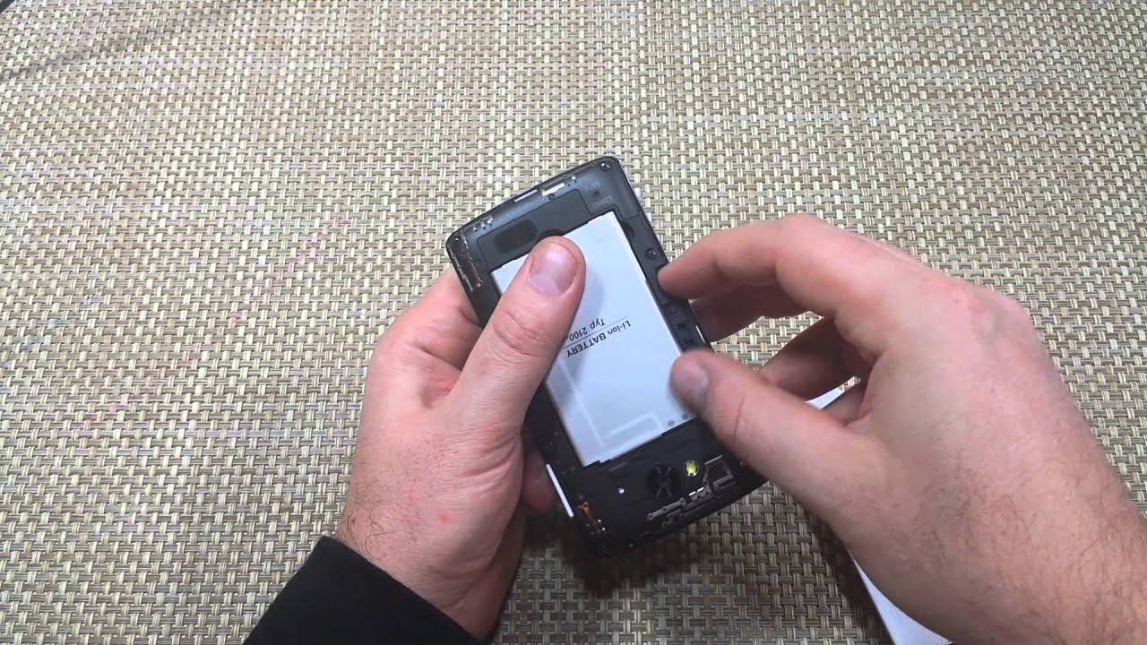 LG Tribute How to Remove & Insert Sim Card, SD Card, Battery & Install Back Cover