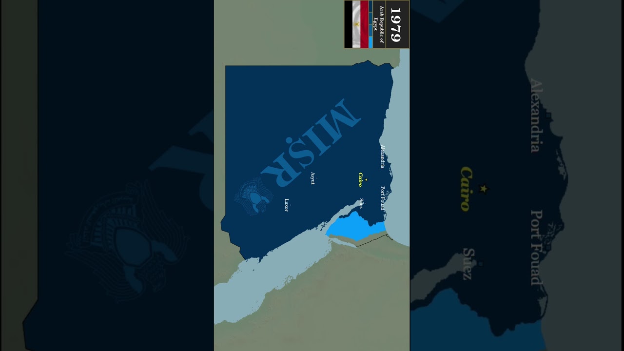 The Modern History of Egypt (1922 - 2025) : Every Year #history #modernhistory #countries