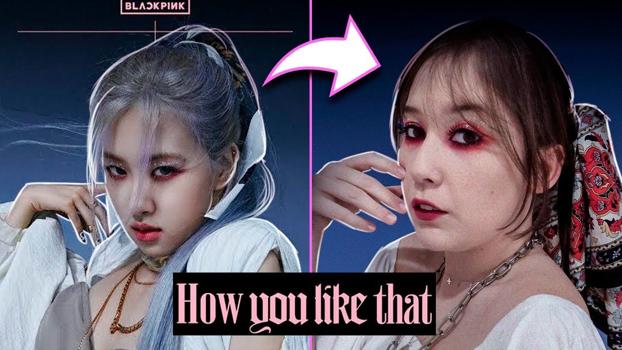 FIZ A MAKE E O DESAFIO DO BLACKPINK