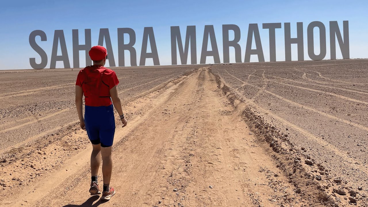 I ran a MARATHON in the SAHARA desert with an injured hamstring...