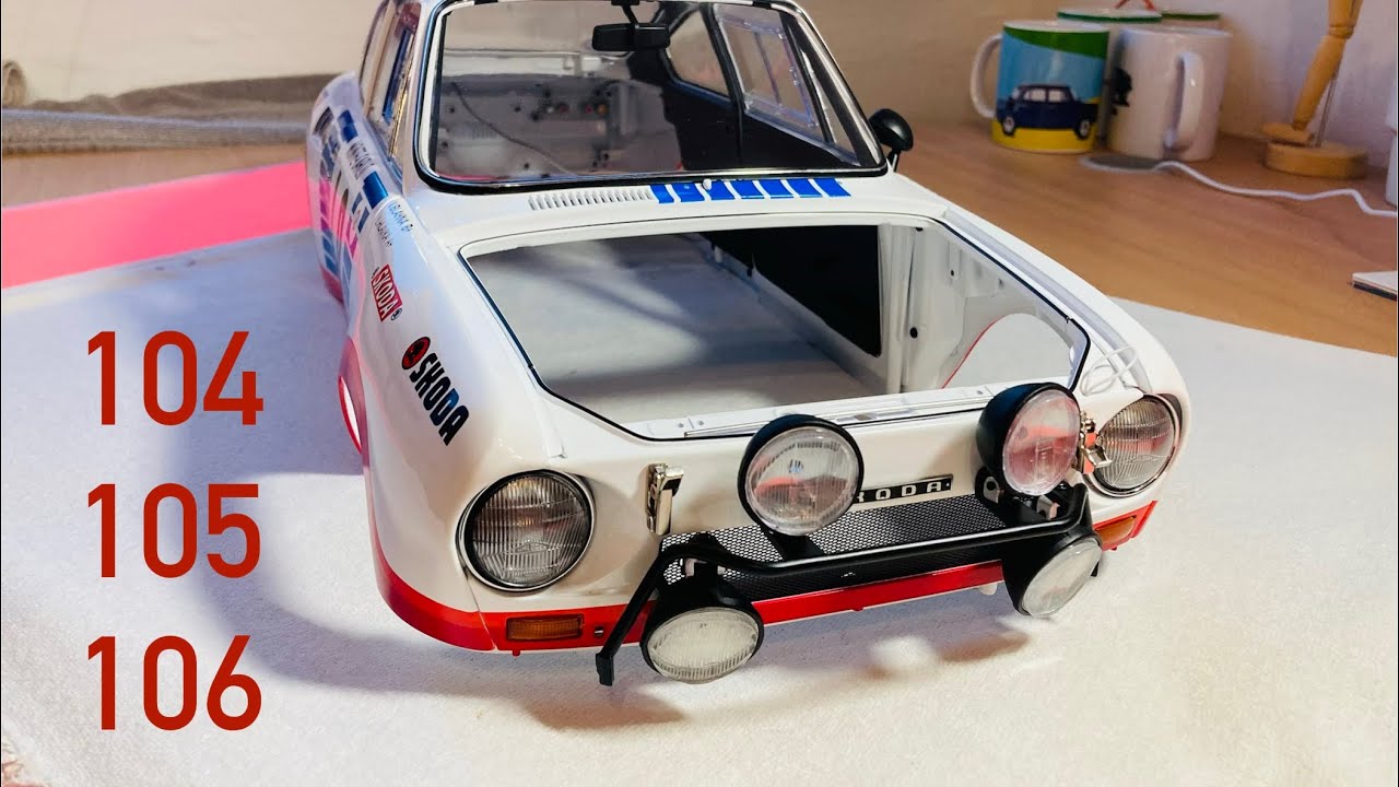 Škoda 130 RS 1977, díl 104 - 106 #deagostini