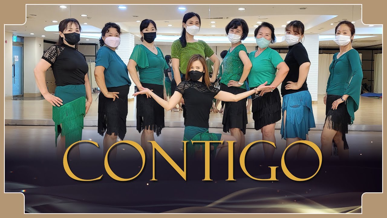 CONTIGO - LINE DANCE (Clive Eaton-Stevens)