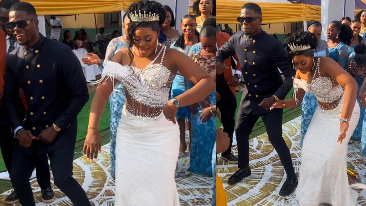 THIS COUPLE ARE ON FIRE 🔥| THIS NIGERIAN WEDDING ENTRANCE WILL MAKE YOU SPEECHLESS #nigerianwedding