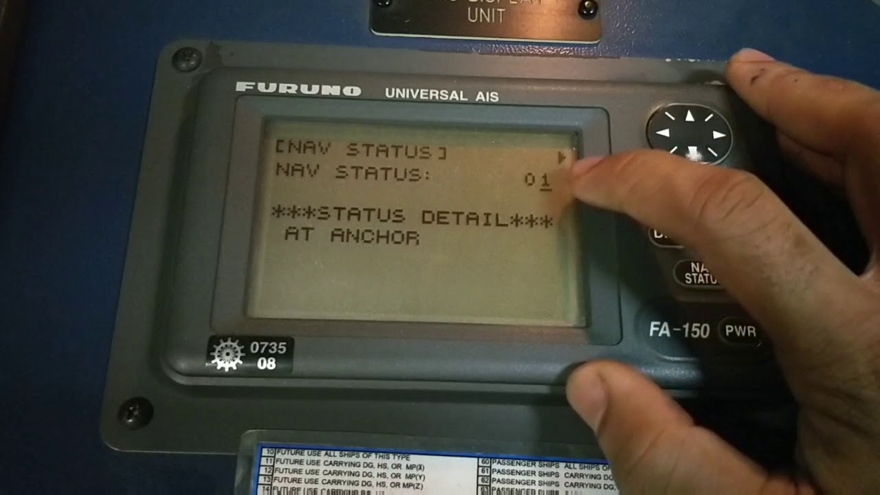Basic operation and function of AIS #onboard #SHIP #PKO