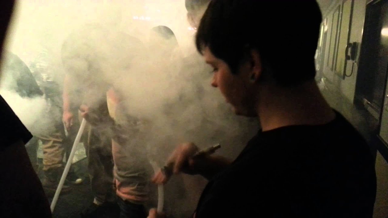 Blowing clouds
