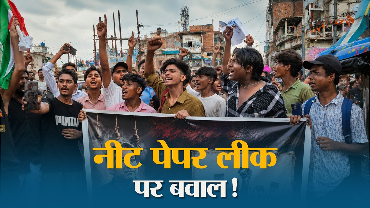 Muzaffarpur में Student का फूटा गुस्सा, NEET Paper Leak पर सड़कों पर उतरे हजारों