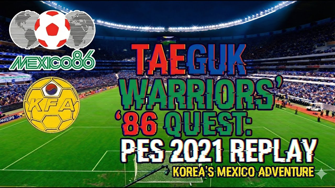World Cup Mexico 1986 : The South Korean Adventure | PES 2021