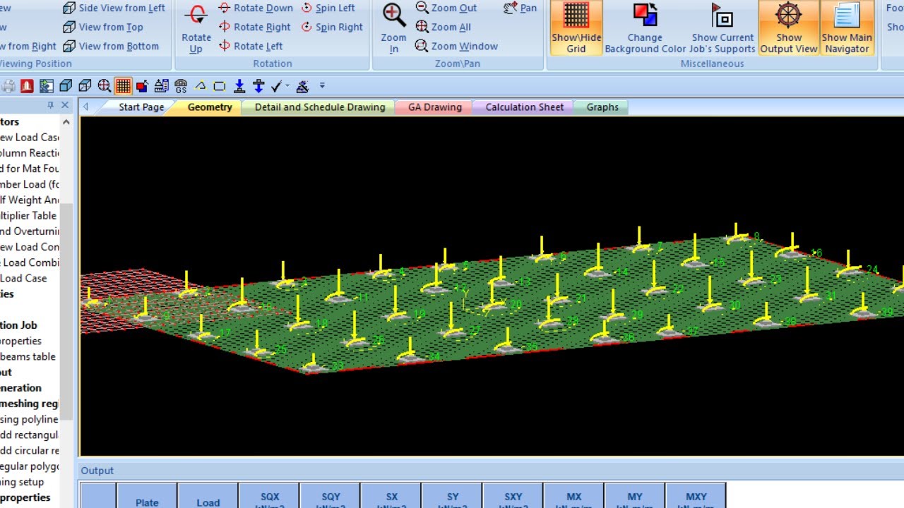 Mat Foundation Design for a Three Storey Building With Staad Foundation Advanced - Full Course.