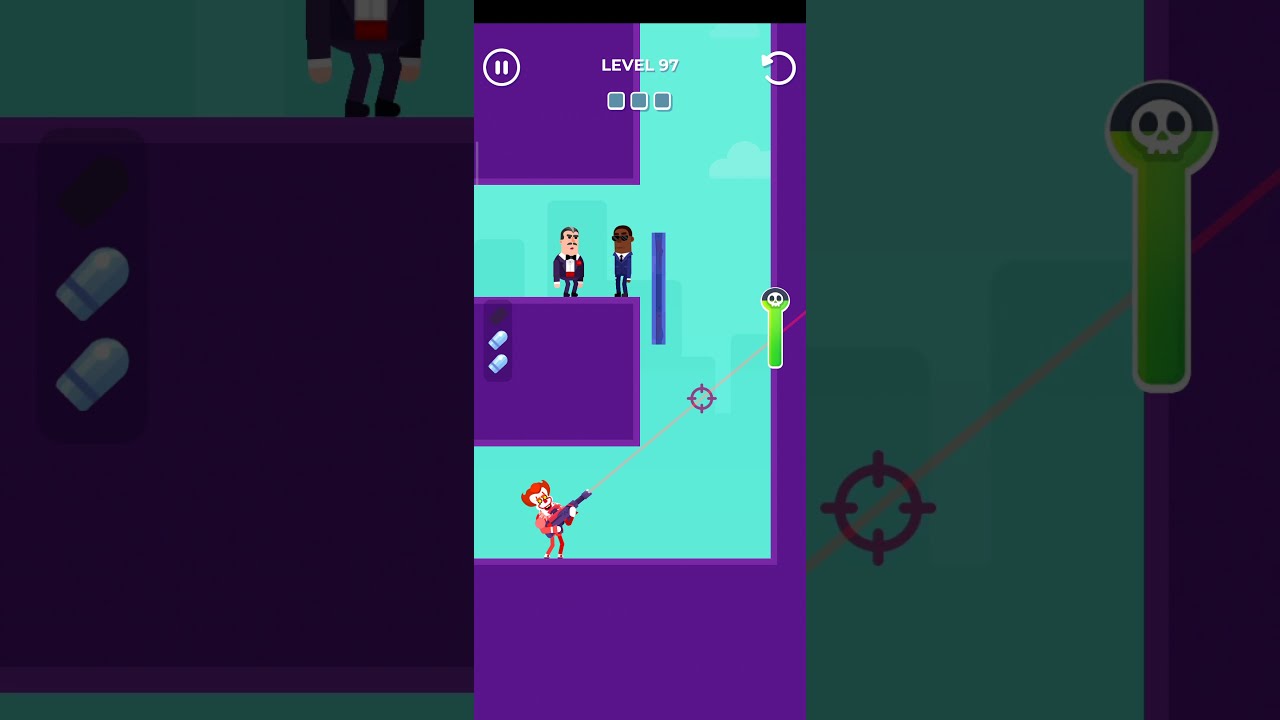 HITMASTER,RICOCHET MODE,LEVEL 97
