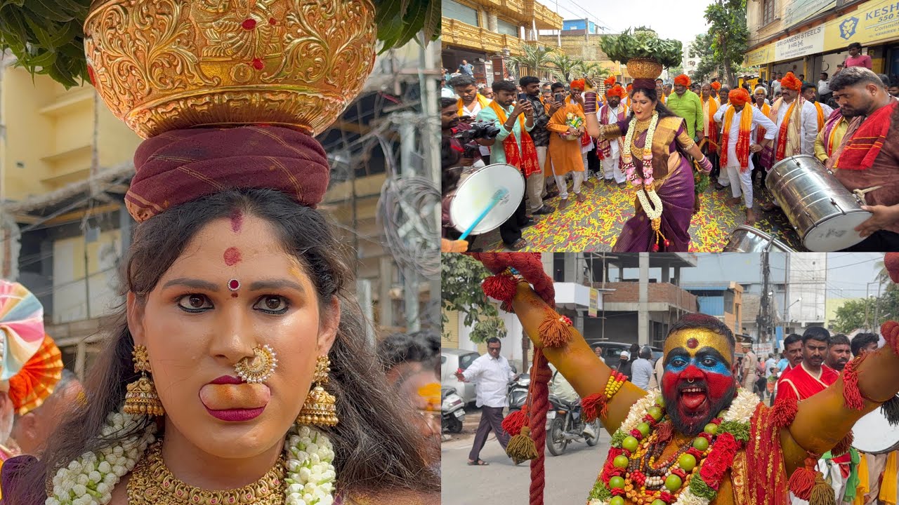 Golconda Bonalu 2026 | Jogini Avika Bangaru Bonam 2026 | Bangaru Bonam Oldcity to Golconda #viral