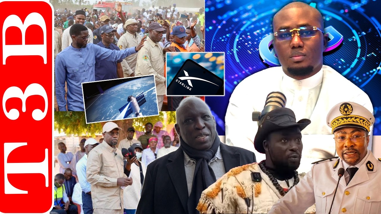 🛑Sonko investit le terrain, Diomaye en visite à Tamba, Starlink pénètre le Sénégal...