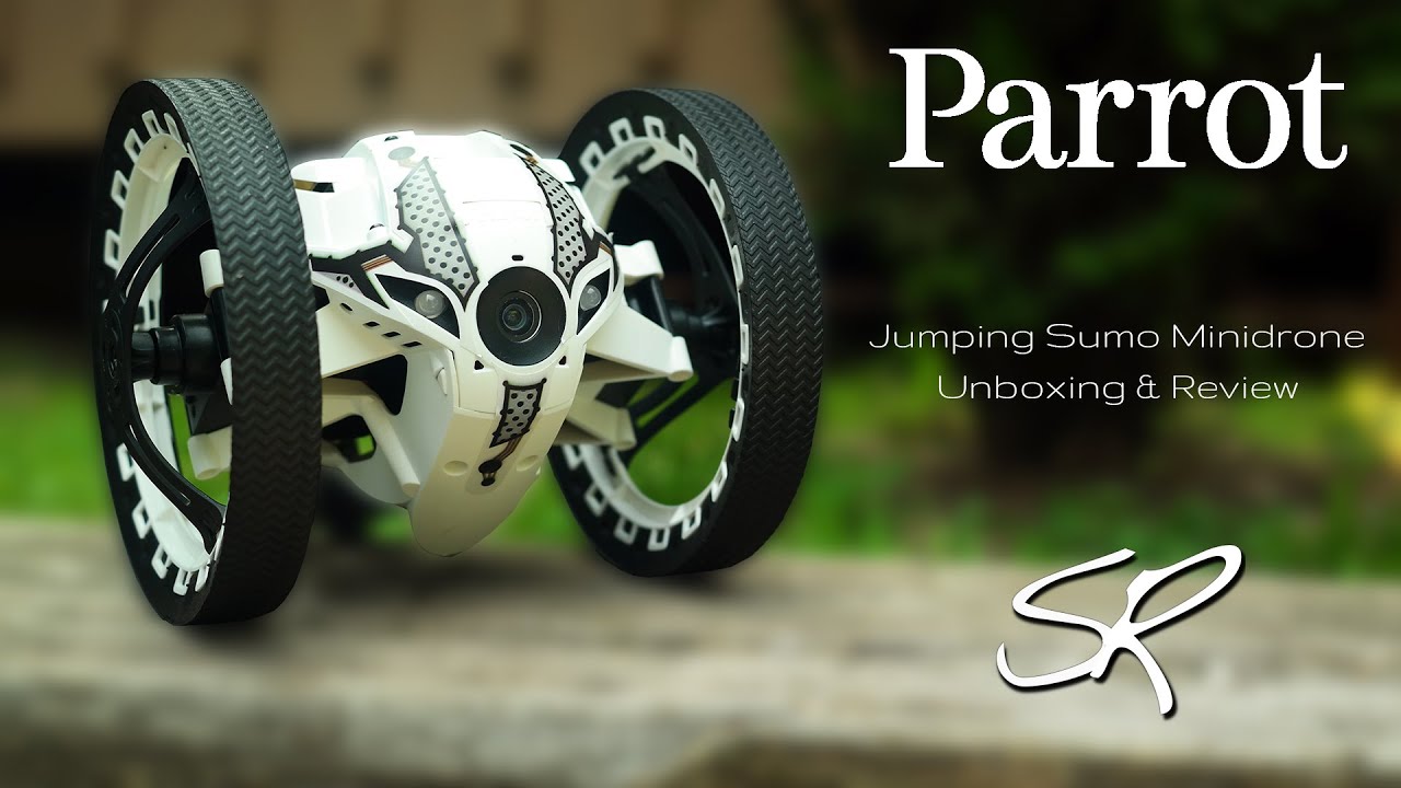 Parrot Jumping Sumo MiniDrone Review | The Coolest Robot of 2015? | Raymond Strazdas