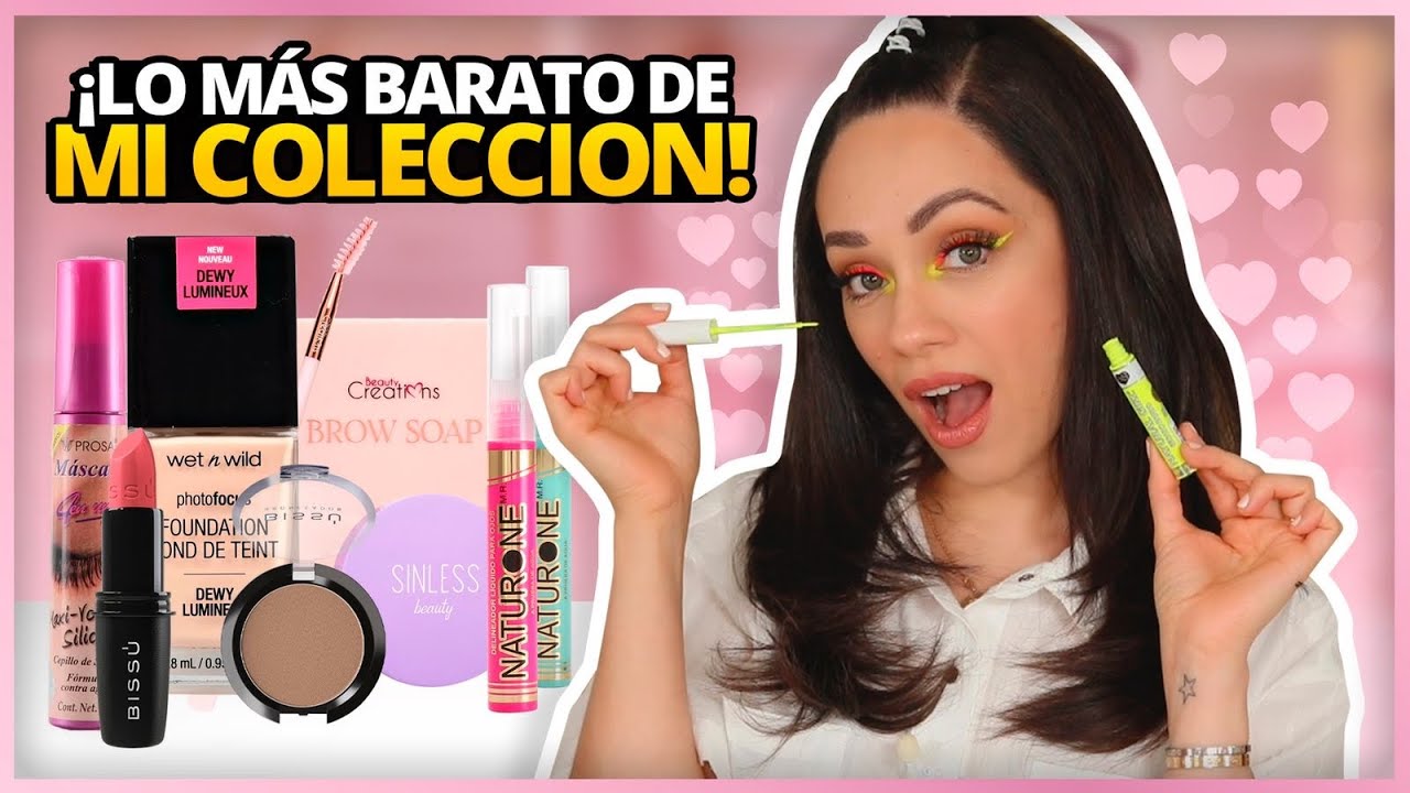 MAQUILLAJE DE TIANGUIS, SUPER BARATO Y DE EXCELENTE CALIDAD! | LO MAS ECONÓMICO DE MI COLECCIÓN