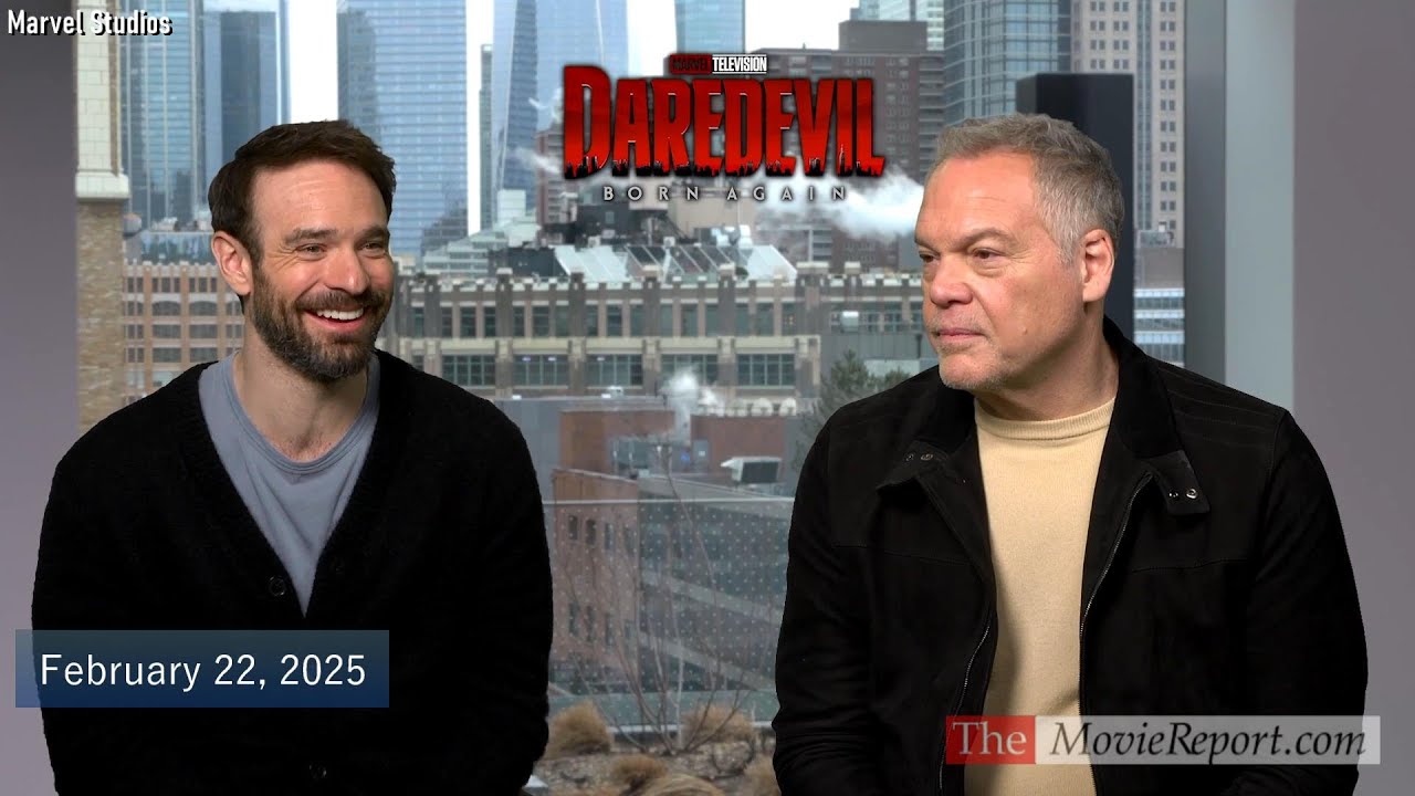 DAREDEVIL BORN AGAIN interviews Charlie Cox, Vincent D'Onofrio & crew - February 22, 2025 4K
