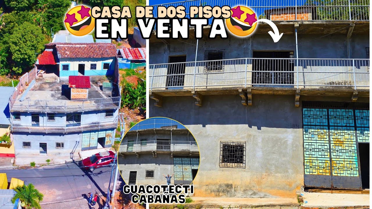 Recorriendo una CASA que est&aacute; disponible a la venta en El Salvador