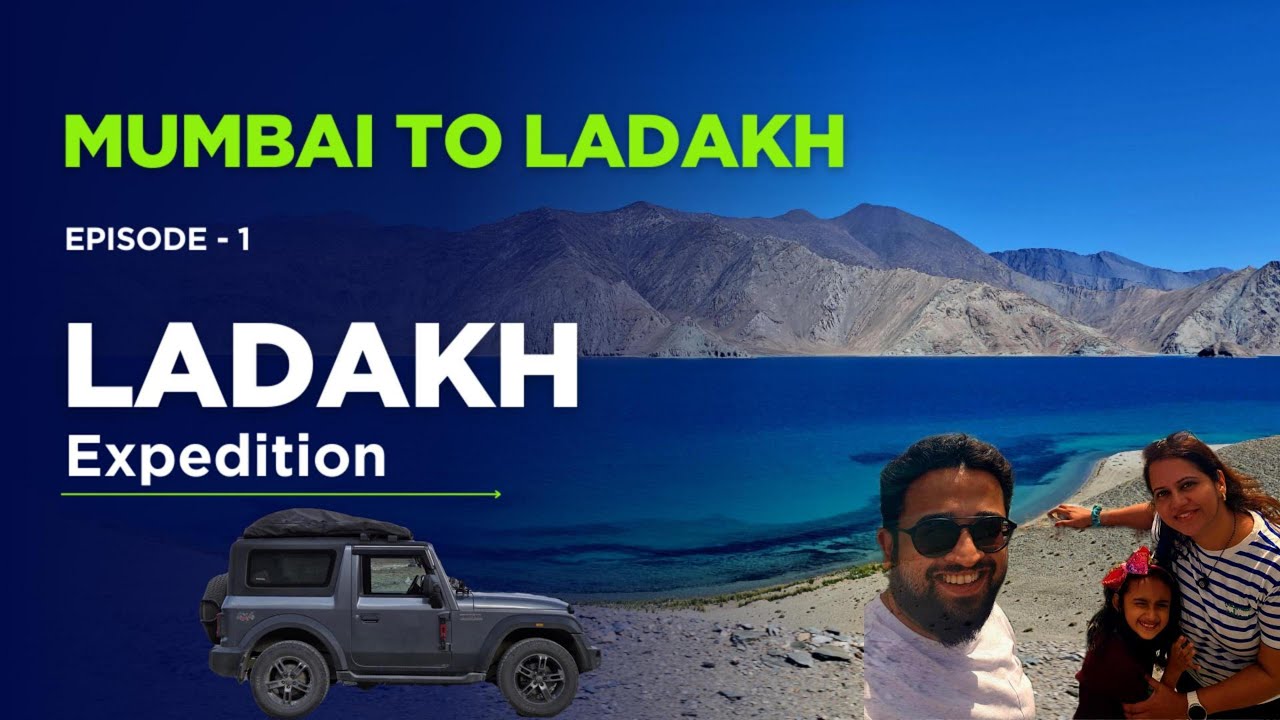 Ladakh Expedition EP1 (Bharuch to Jaipur) - The Adventure Begins