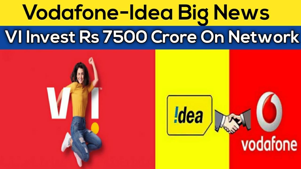 Vodafone-Idea Big News | VI Invest Rs 7500 Crore On Network Upgradation