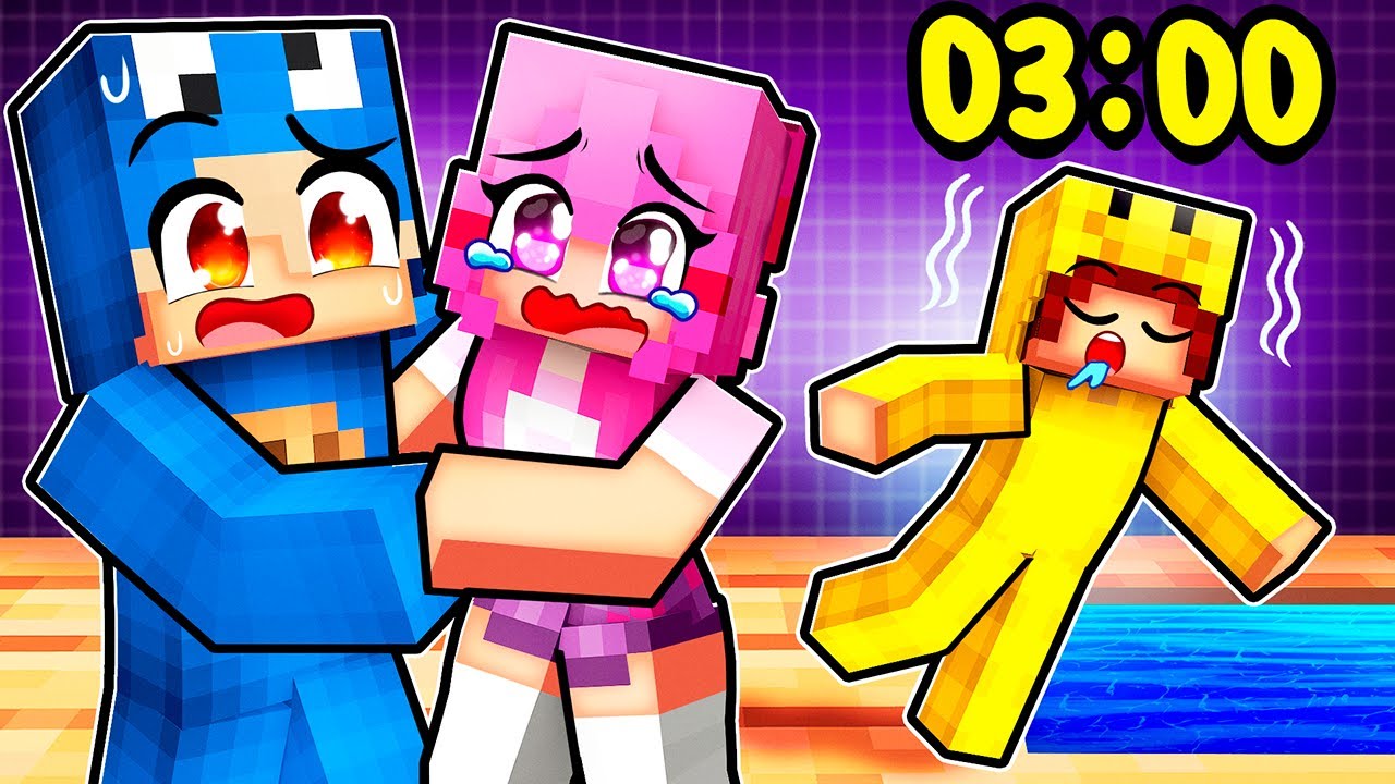 Dennus SLAAPWANDELT Om 3 uur S'nachts In Minecraft!