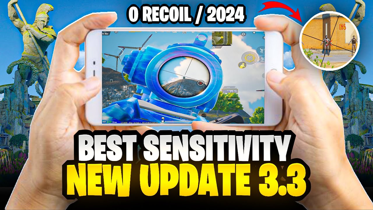 ZERO RECOIL 🔥 SENSITIVITY SETTINGS PUBGMOBILE & BGMI for all android & iOS devices