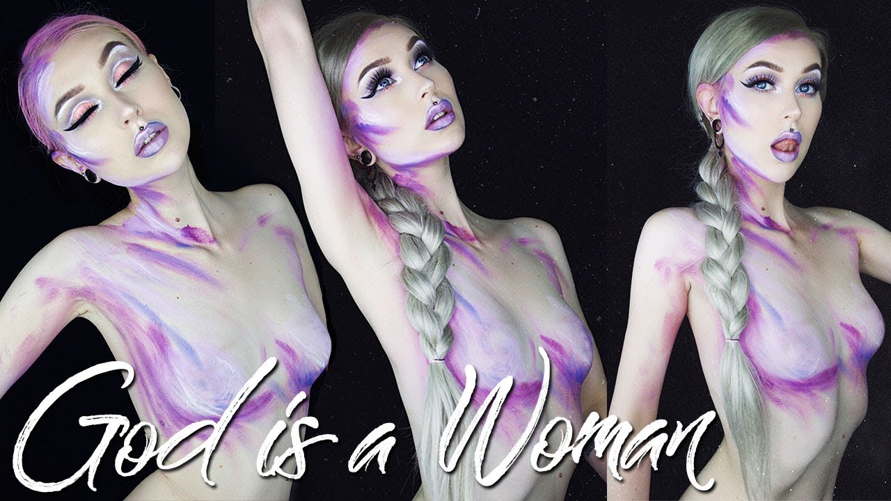 God is a Woman Ariana Grande Inspired Makeup + GIVEAWAY! | Evelina Forsell