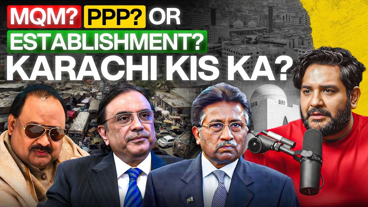 Give Karachi to Establishment - MQM, PPP, Musharaf, Ayub Khan and Zia-ul-Haq - Karachi kis ka?