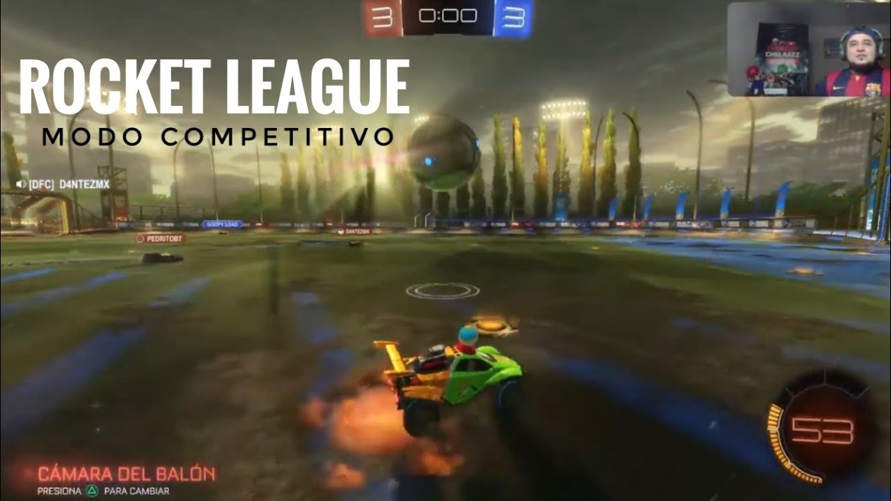 Rocket League con amigos