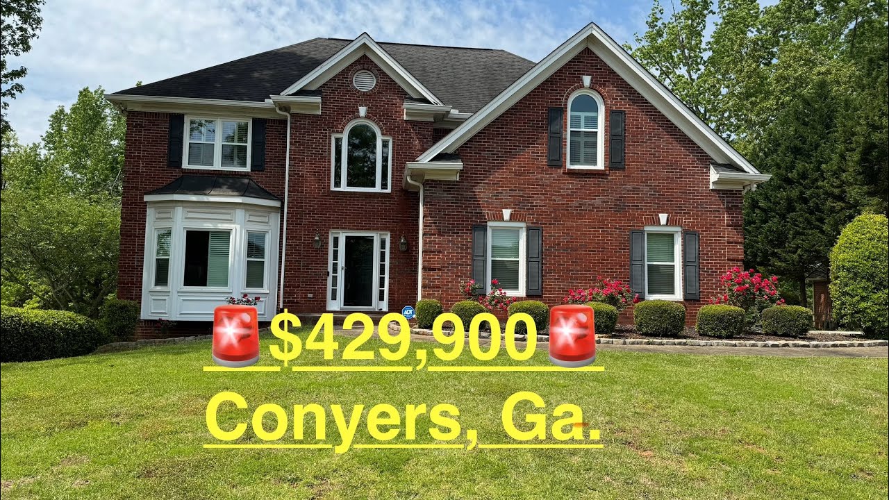 🚨Must See🚨what do you think of this large home in Conyers, Ga.?