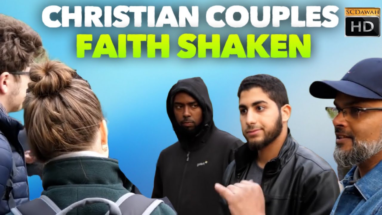 Couples faith shaken!? Hashim & Muhammed (Muslim Lantern) Vs Christian Couple (Speakers Corner)