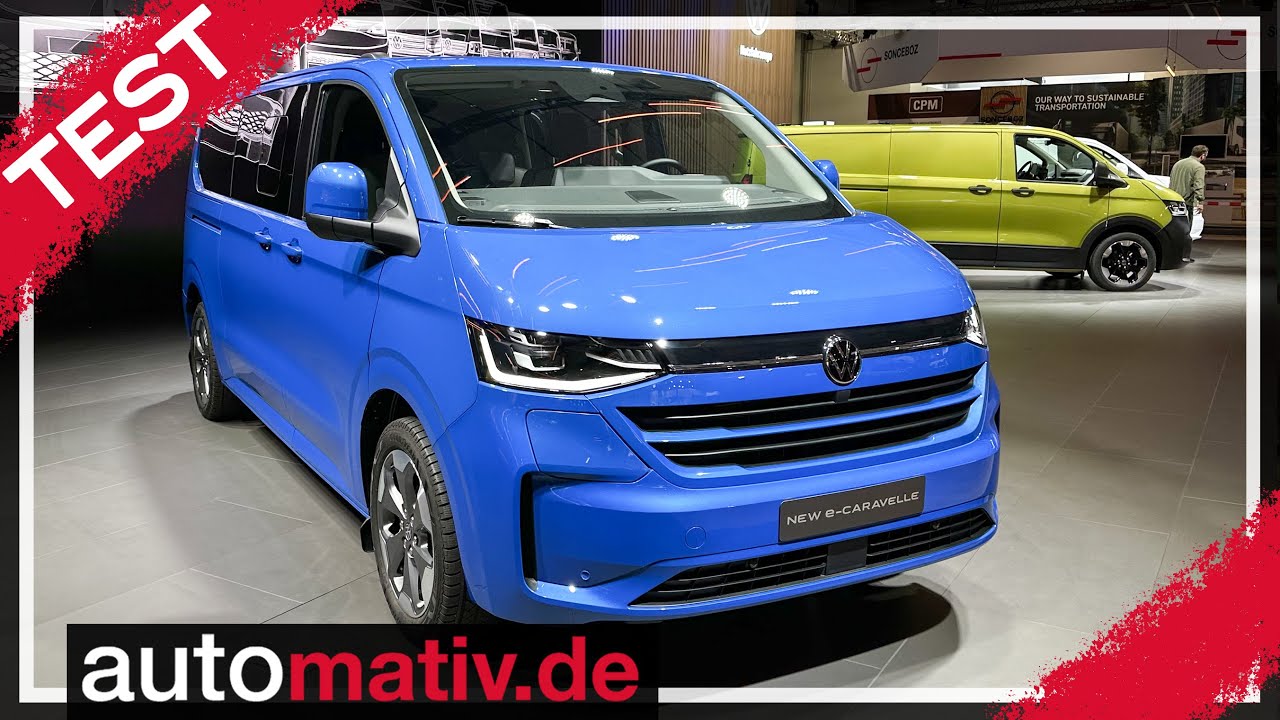 Zuviel Ford Transit? Neuer VW Bus Transporter und Caravelle im ersten Check - IAA Nutzfahrzeuge 2024
