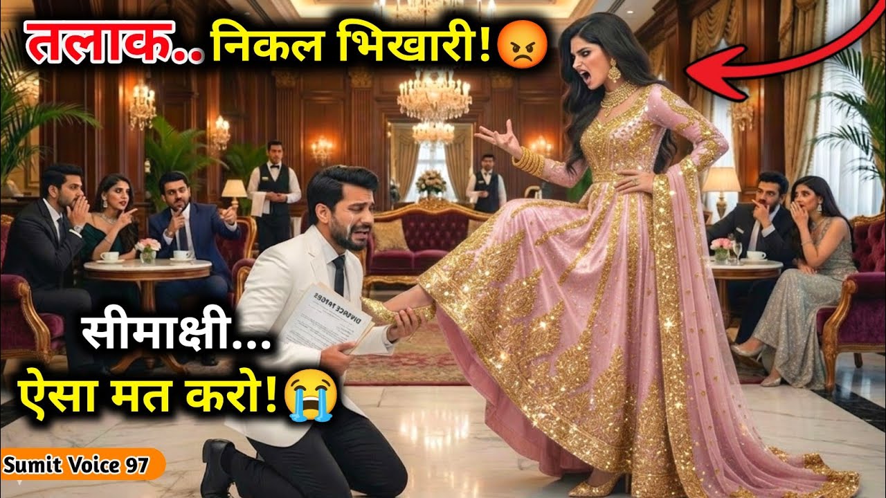 जिस पति को गरीब समझकर तलाक दी🥺सबके सामने बदनाम किया! वही निकला करोड़ों का मालिक कंपनी का CEO #story 