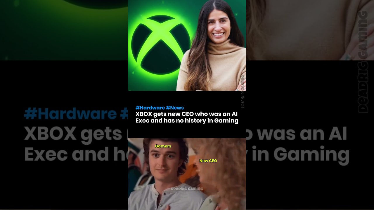 XBOX gets new CEO who was an AI Exec and has no history in Gaming